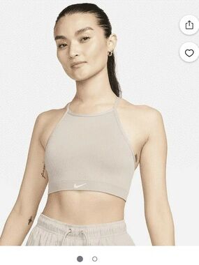 Nike Indy seamless ripped sports bra, size M